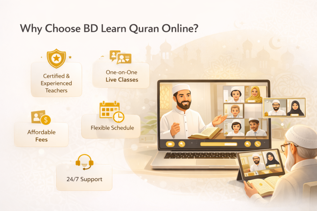 Why choose bd learn quran online